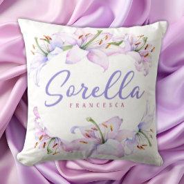 Almofada Sorella Lily - Presente Personalizado para Irmã