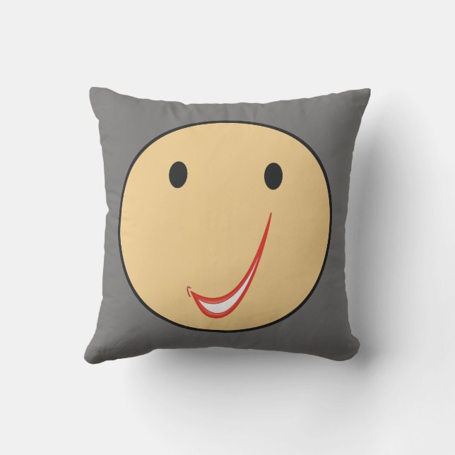 Almofada Sorriso fino C0. (Verso)
