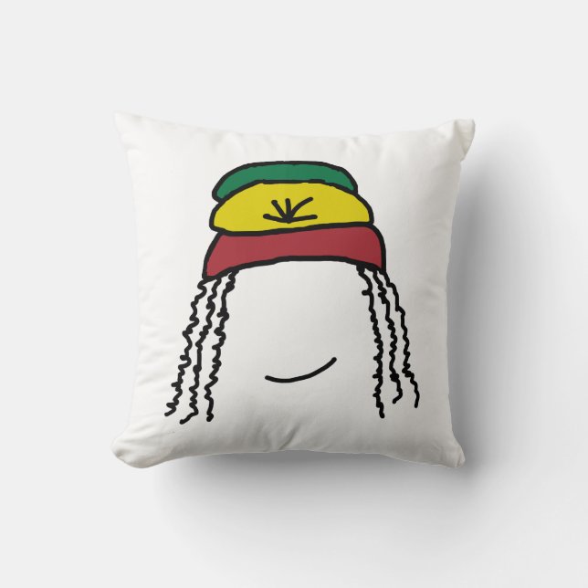Almofada Sorriso Rasta (Frente)