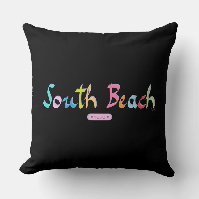 Almofada South Beach, Miami FL (Frente)