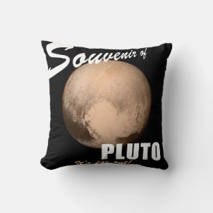 Almofada Souvenir do Travesseiro decorativo de Plutão