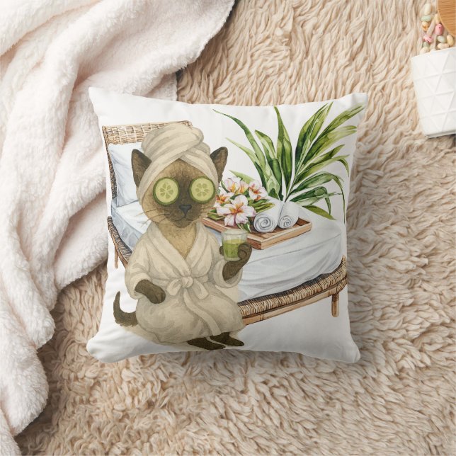 Almofada Spa themed for Siamese Cat Lovers (Cobertor)