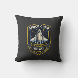 Almofada Space Crew Exploration Division Throw Pillow