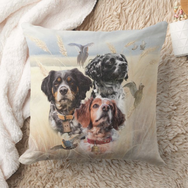 Almofada Spaniel da Bretanha (Cobertor)