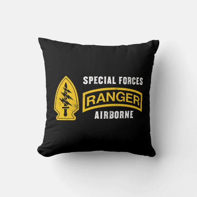 Almofada Special Forces, Ranger, Airborne: Elite Warriors (Frente)