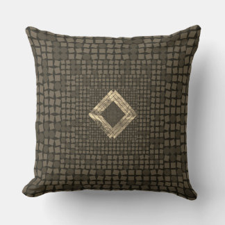 Almofada Spia Chic e travesseiro decorativo dourado, design
