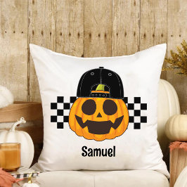 Almofada Spookkin Dude Retro Boys Nome Fall Halloween