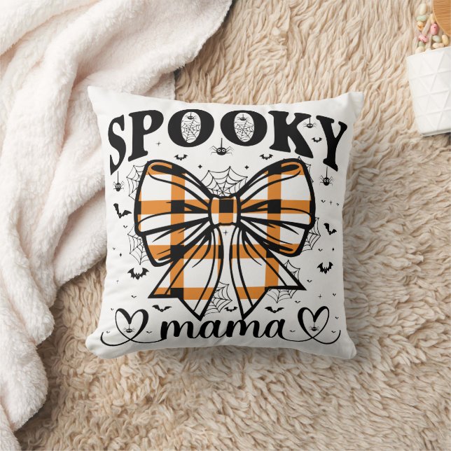 Almofada Spooky Mama – Halloween Fofo para Mães (Cobertor)