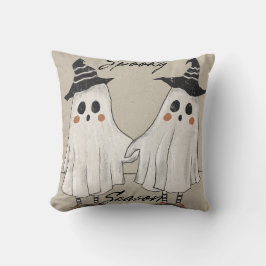 Almofada Spooky Season Squad Throw Pillow