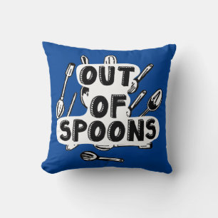 Almofada Spoonie invisível por incapacidade, colhera oculta