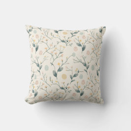 Almofada Spring Easter Botanical Throw Pillow