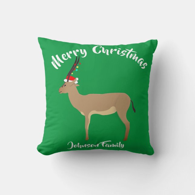 Almofada Springbok Natal (Frente)