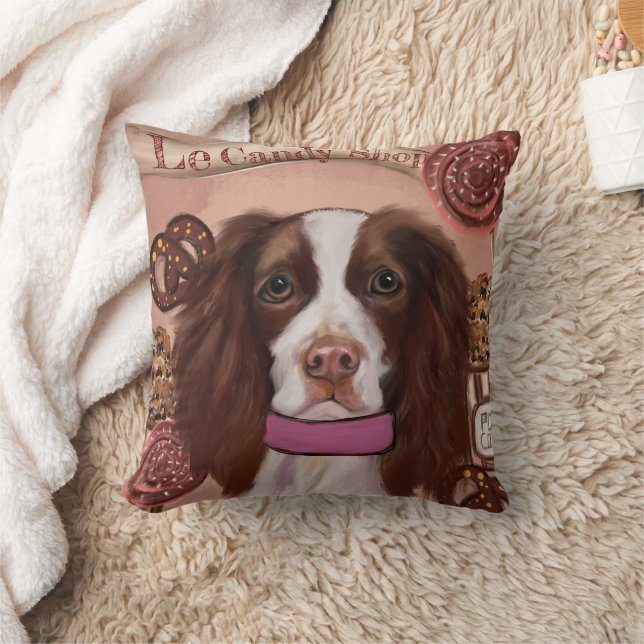 Almofada Springer Spaniel Inglês    (Cobertor)