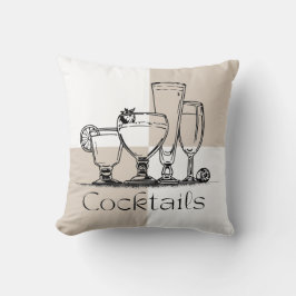 Almofada Square Cocktails Pillow