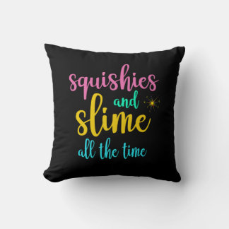 Almofada Squishies E Slime O Tempo Todo