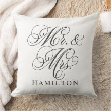 Sr. Branco Elegante e Monograma Personalizado da S