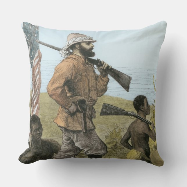 Almofada Sr. Henry Morton Stanley (1841-1904) L de (Frente)