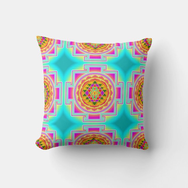 Almofada Sri Yantra (Frente)