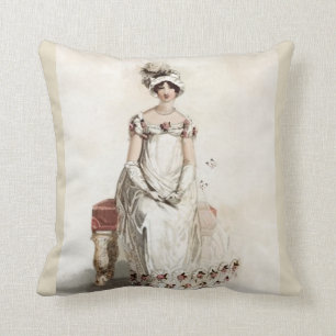 Almofada "Srta. Bennet" Jane Austen Inspirou, amantes de li