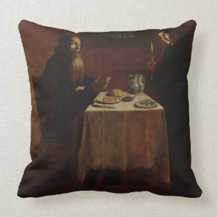 Almofada St. Benedict que abençoa St. Maur