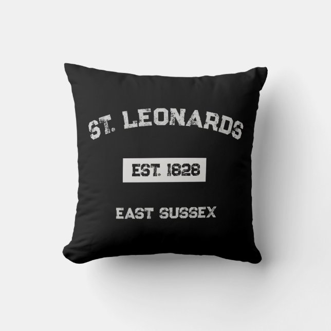 Almofada ST. Leonards on sea estilo atlético (Frente)