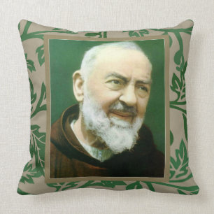 Almofada St. Padre Pio de Pietralcina