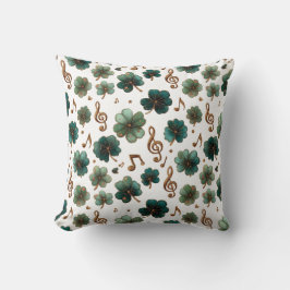 Almofada St. Patrick’s Day Musical Shamrock