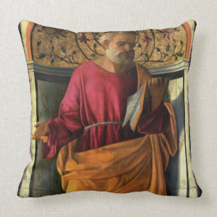 Almofada St Peter (tempera em canvas)