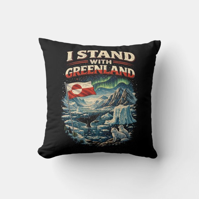 Almofada Stand with Greenland (Frente)