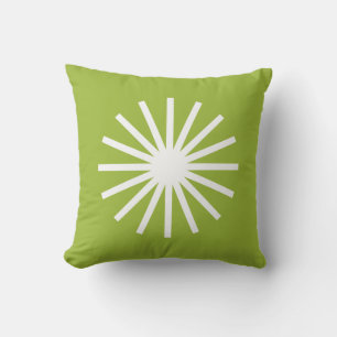 Almofada Starburst Preto e Branco