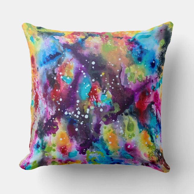 Almofada Stardust 20 x 20 Travesseiro decorativo de algodão (Frente)