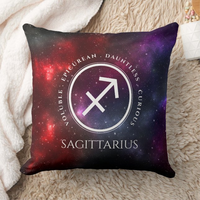 Almofada Starfield Sagittarius Archer Western Zodiac (Cobertor)