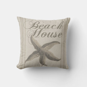 Almofada Starfish Beach House Seashore Coastal