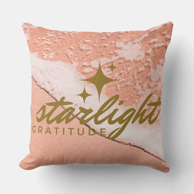 Almofada starlight gratitude (Frente)