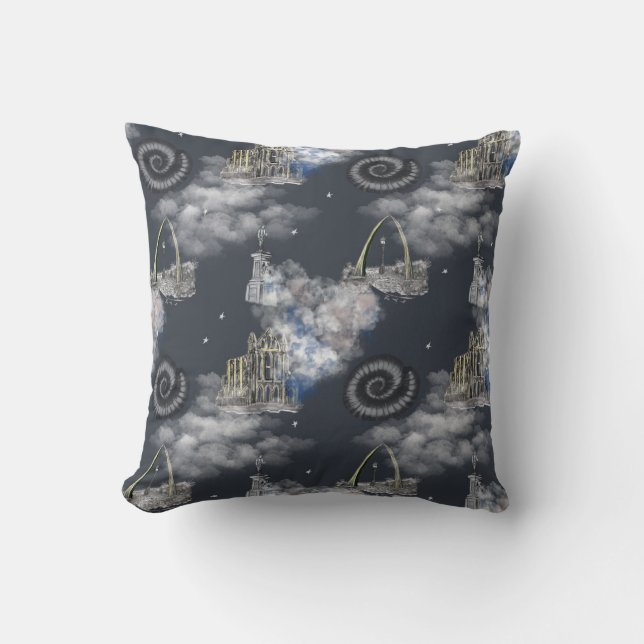 Almofada Starry Night em Whitby Cushion (Frente)
