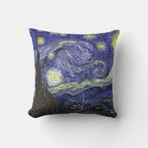 Almofada Starry Night, Vincent Van Gogh.