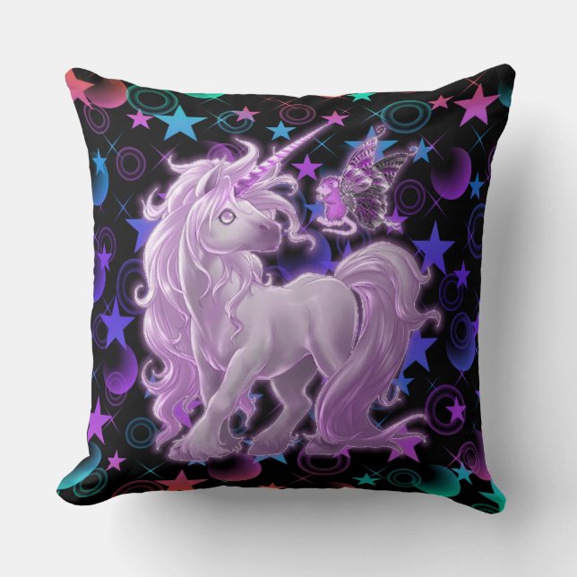 Almofada Stars 'n Stuff Pink Unicorn (Frente)