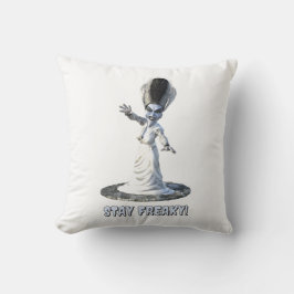 Almofada Stay Freaky! Bride of Frankenstein