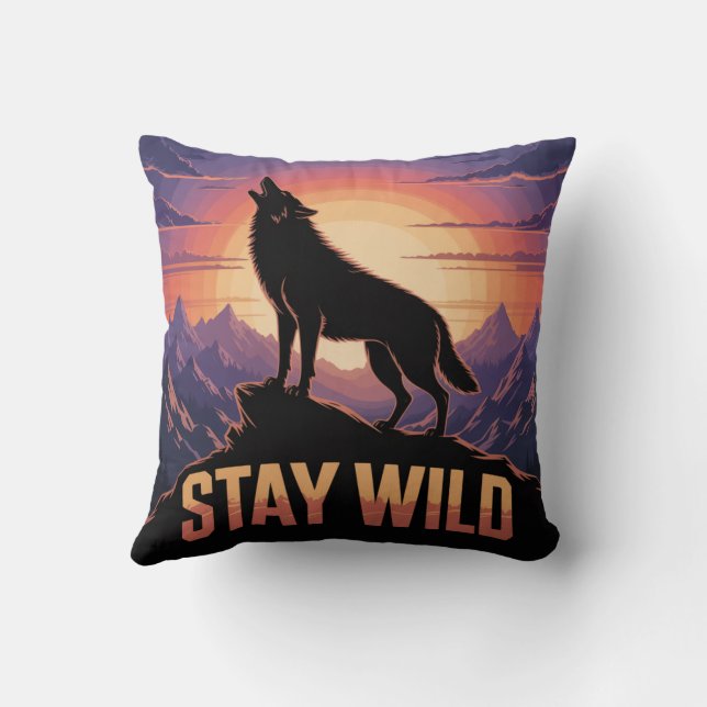 Almofada Stay Wild (Verso)