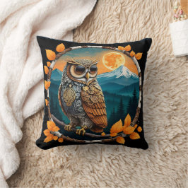 Almofada Steam Punk Owl Mount Baker , WA