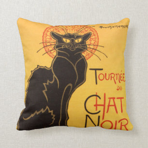 Almofada Steinlen: Bate-papo Noir