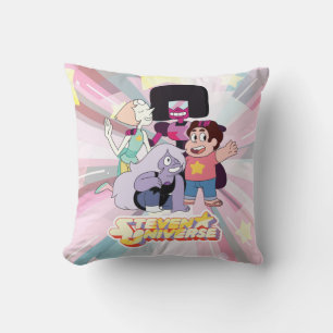 Almofada Steven Universe   Grupo Crystal Gem Huddle
