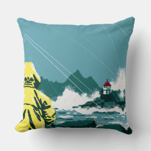 Almofada Stormwatch: Majestade da Ilha
