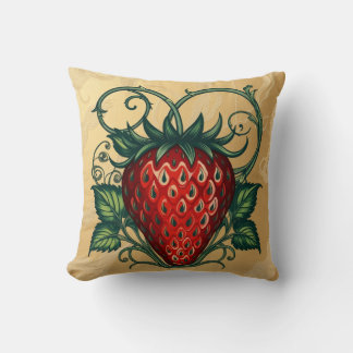 Almofada Strawberry Art Design