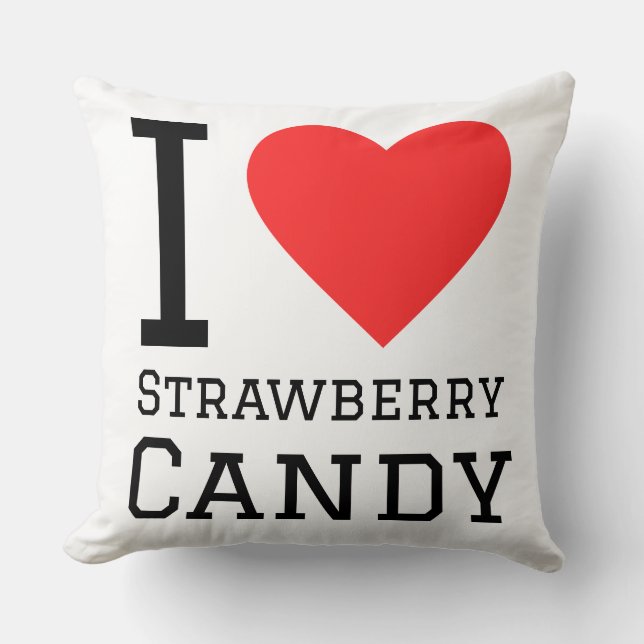 Almofada Strawberry Candy pattern (Frente)
