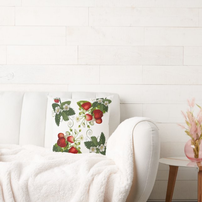 Almofada Strawberry Gifs Ideas (Sofá)