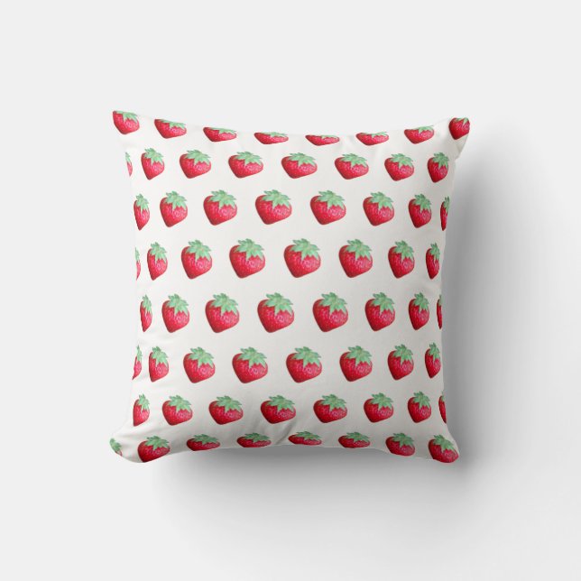 Almofada Strawberry Pattern (Frente)