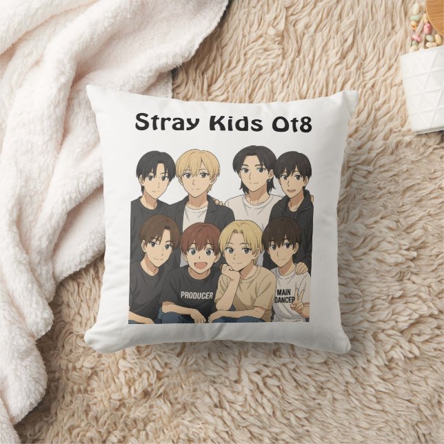 Almofada Stray Kids Anime Graphic  (Cobertor)