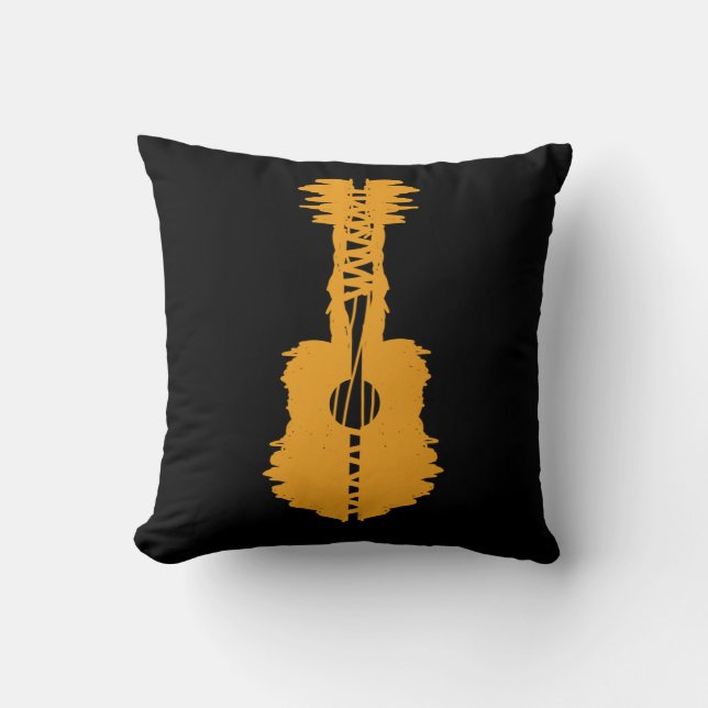Almofada streetart Gitarre  (Frente)