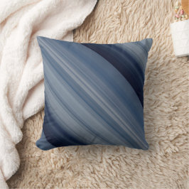 Almofada Stripe e Xadrez Azuis de Céu Profundo